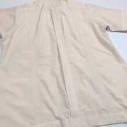 Chemise Emilio Batchi Cuba Panama Beige 4 Poches Brodée Taille L Homme