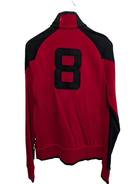 Veste zippée Polo Ralph Lauren M rouge noir Big Pony logo doré n°8