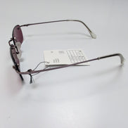 Bar-On® Lunettes de Soleil Rectangulaires Bordeaux Y2K Branches Fines