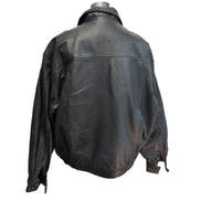 Blouson Cuir XXL Arcadia Noir 2XL Bomber Flight Jacket Veste Vintage | 55c