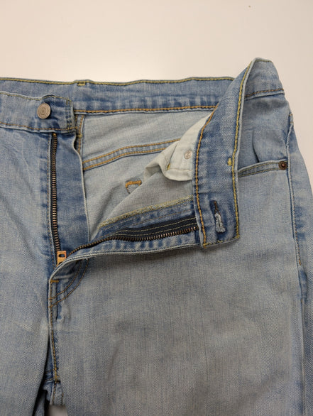 Jean Levi's 511 Slim Fit Homme W36 L32 Bleu Clair Stretch Vintage Denim