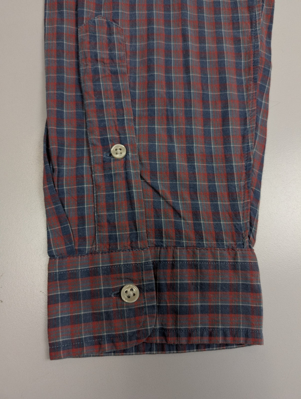 Chemise Polo Ralph Lauren Bleu blanc rouge à carreaux Taille XL - Excellent état