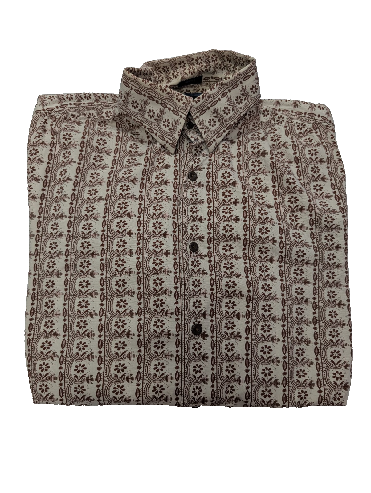 Chemise Tommy Hilfiger motifs fleurie marguerites taille M manches longues homme