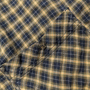 Chemise LEVI'S Flanelle à Carreaux Jaune et Noir Manches Longues - Taille L