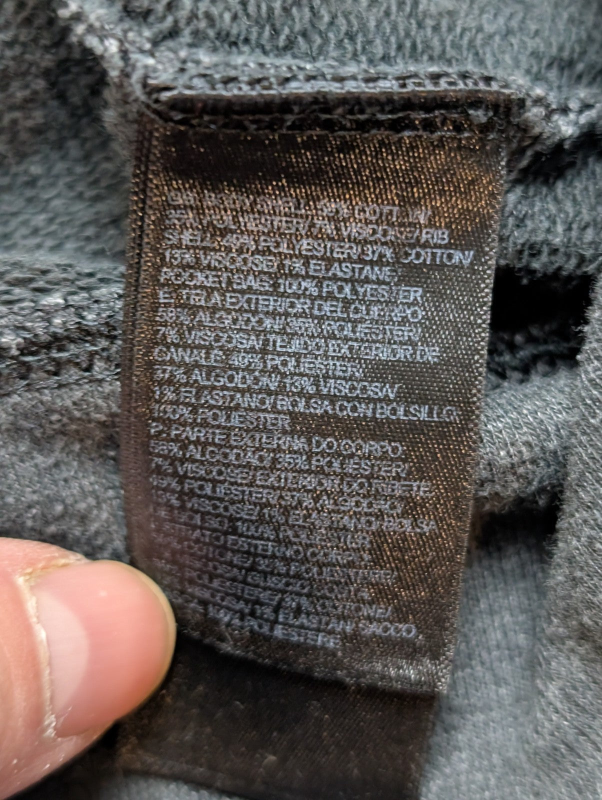 Veste à Capuche femme THE NORTH FACE Anthracite Coton Mixte - Taille M
