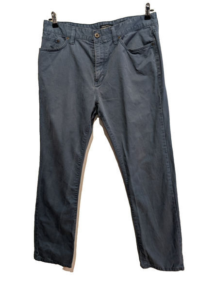 Pantalon NAUTICA 5 Poches Bleu Marine ⚓ Taille W34 L32 Style Jean Très Bon État
