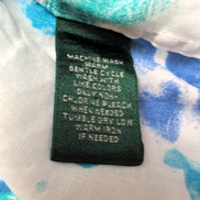 Chemise Femme Ralph Lauren (Lauren) S Lin 100% Motif Fleuri Feuillage