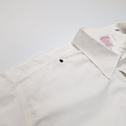 Chemise Brooks Brothers Madison XXL Supima Coton Blanche Poche Unie