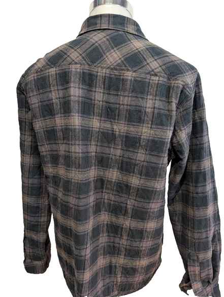 G:21 Surchemise Matelassée Flanelle Homme T.L Veste Carreau Workwear |241S
