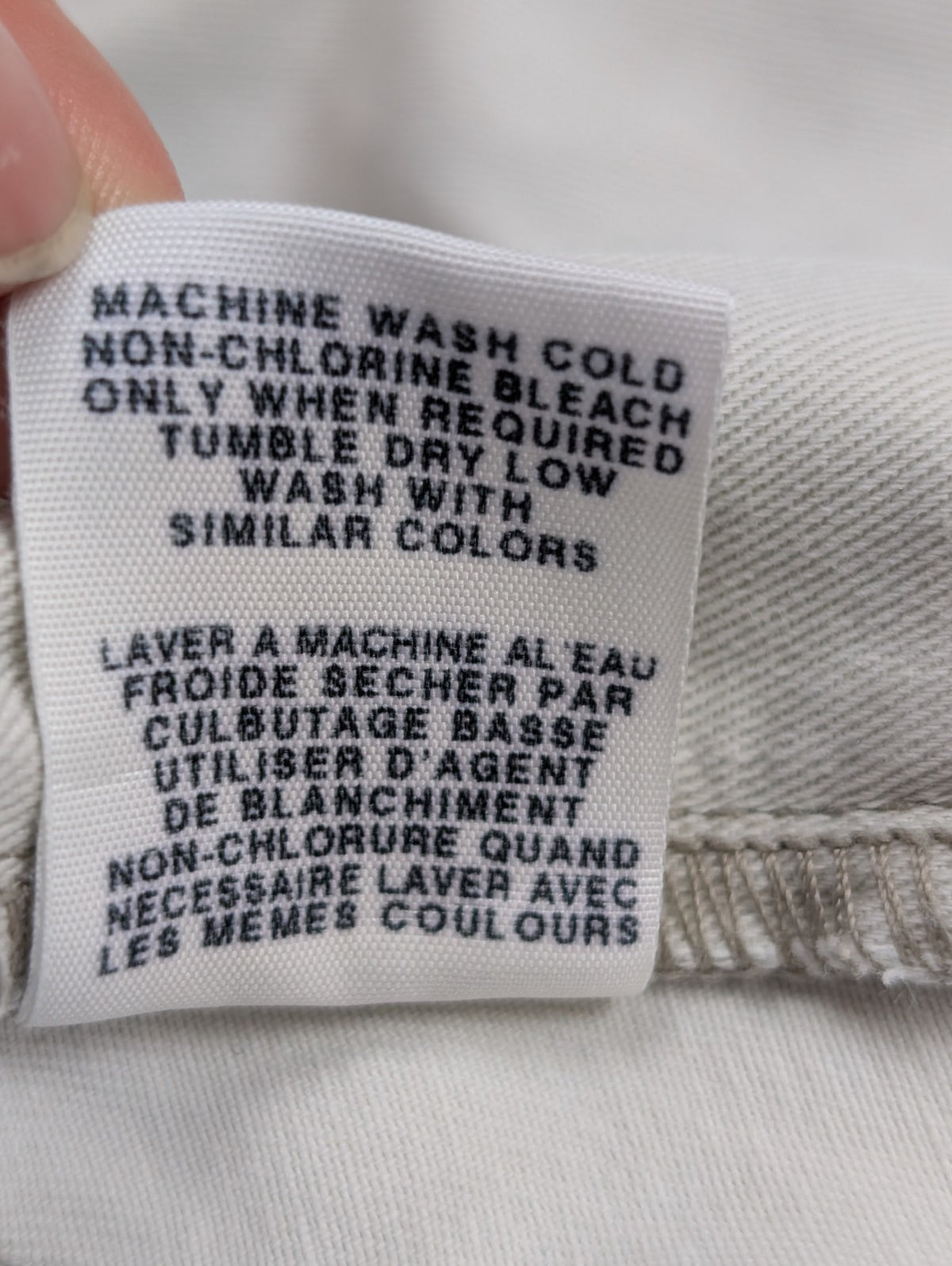 Pantalon cargo Polo Jeans Co Ralph Lauren W36 L34 crème poches militaire