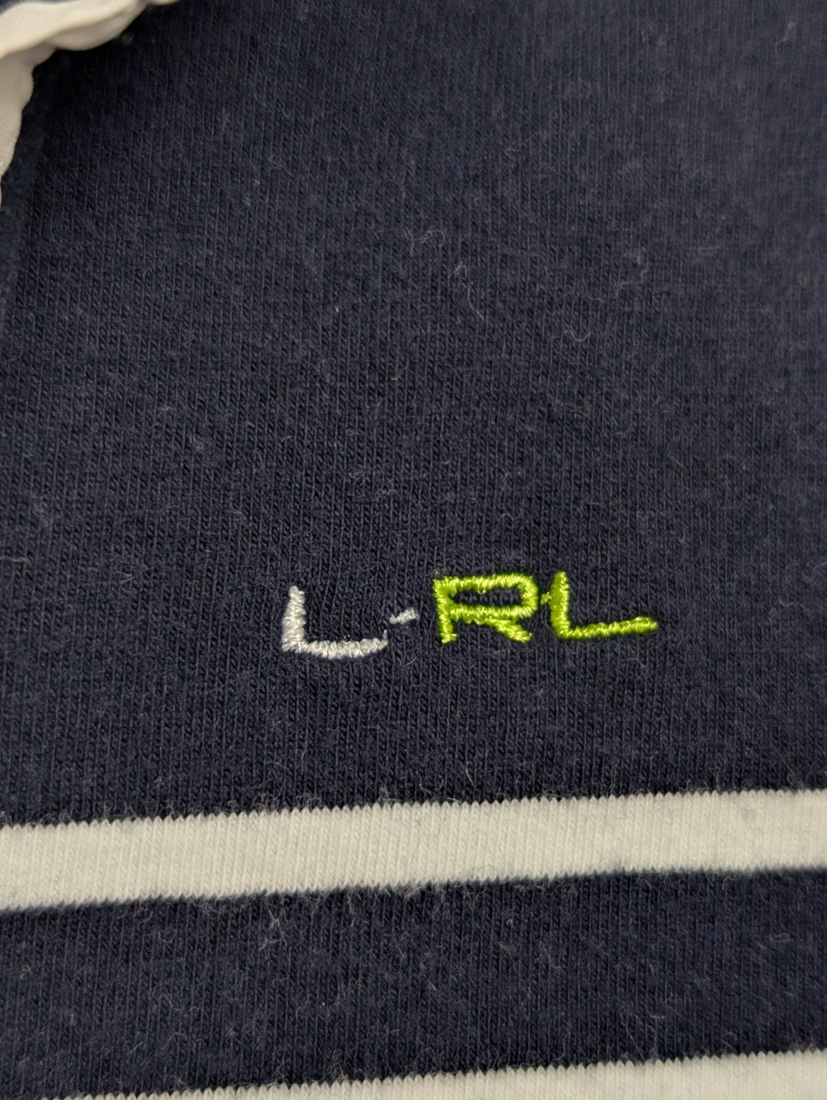 Polo manches courtes Lauren Active Ralph Lauren femme S vert rayures marine