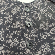Robe d'été Abercrombie & Fitch Fleurie Gris Blanc Bretelles S