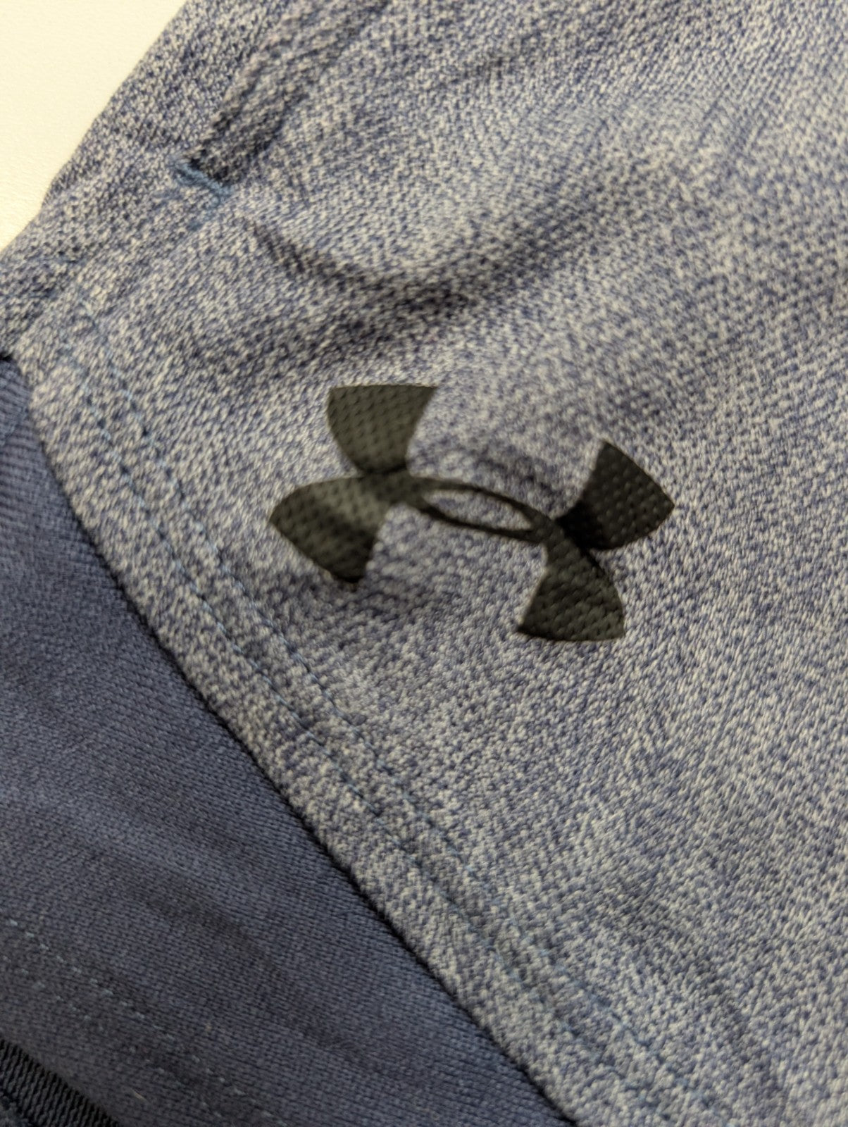 Short Under Armour HeatGear Bleu & Gris - Femme Taille S