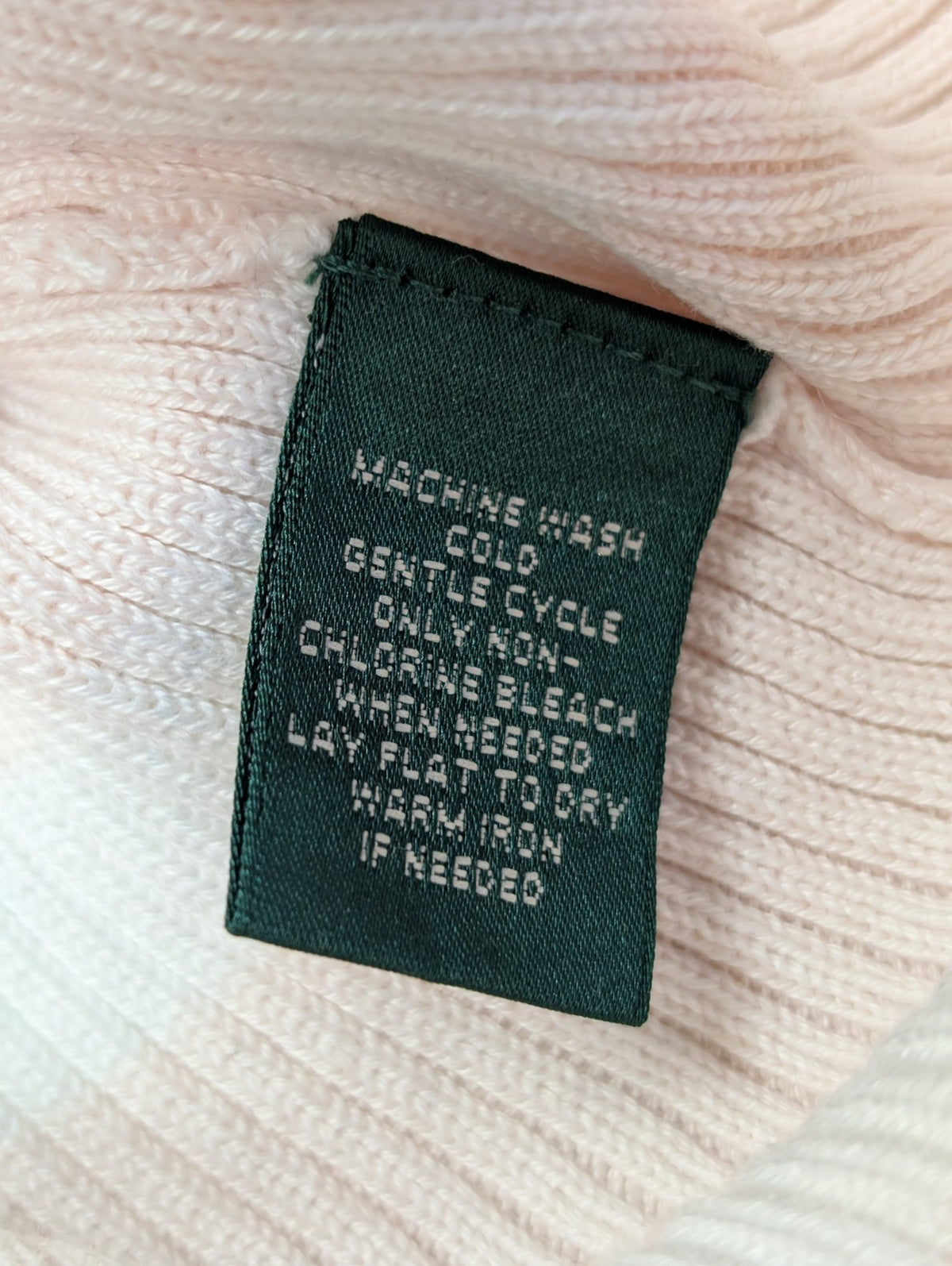 Pull femme LAUREN Ralph Lauren rose blanc rayures écusson taille S