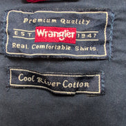 Chemise WRANGLER Cloud River avec Poche Manches Longues - Taille XL (Coupe XXL)