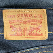Jean Levi's 505 Femme Bleu Coupe Droite Ultra Stretch W32 L32 Classique