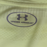 T-shirt de Sport Under Armour HeatGear Jaune Fluo Femme Taille M