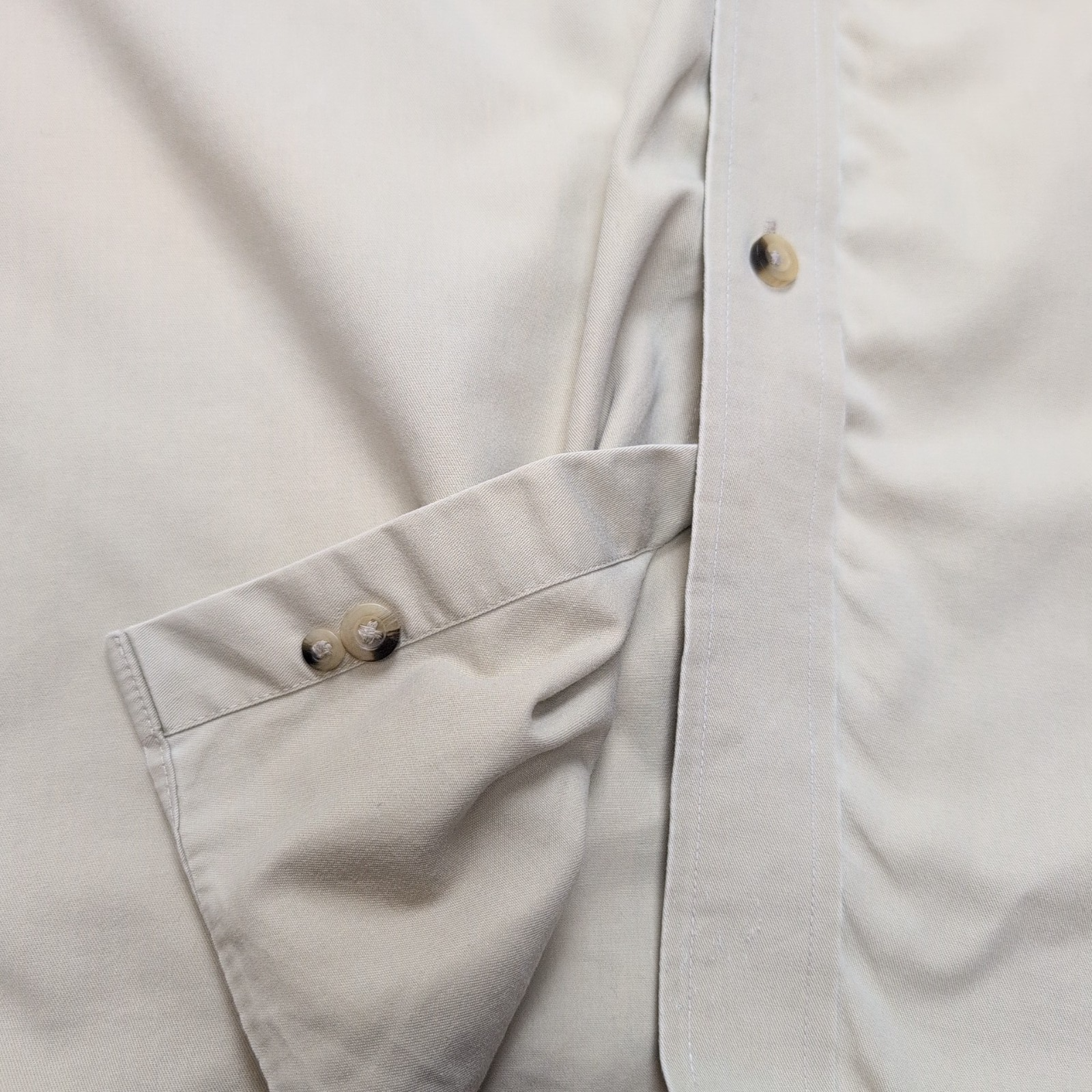 Chemise L.L. Bean Marron Camel - Wrinkle Resistant - 1 Poche - Taille M