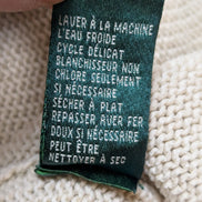 Pull Ralph Lauren femme (Lauren) Crème Col Rond 100% Coton Mercerisé XL