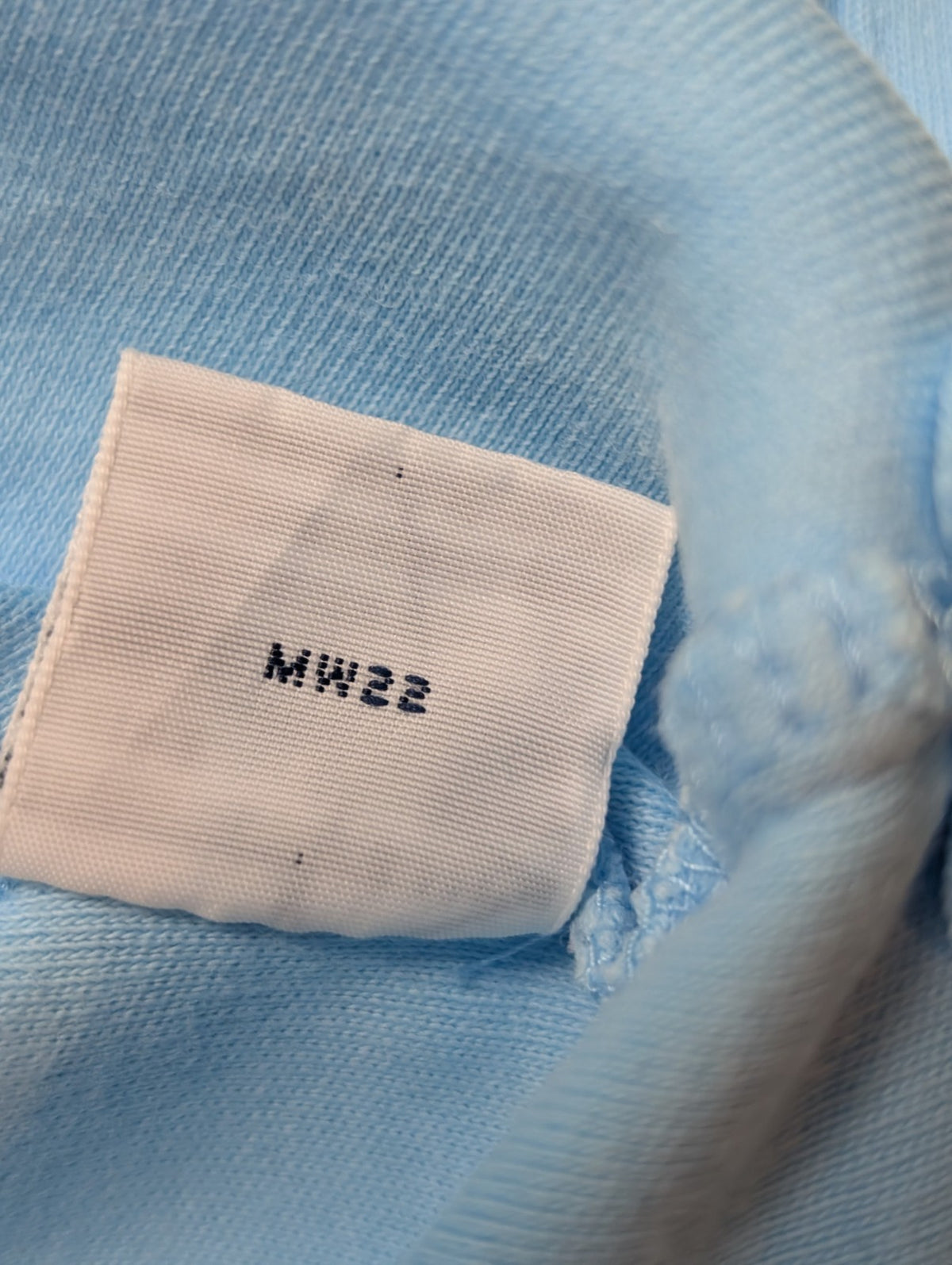 Polo manches courtes Polo Ralph Lauren XL bleu ciel logo rose coton