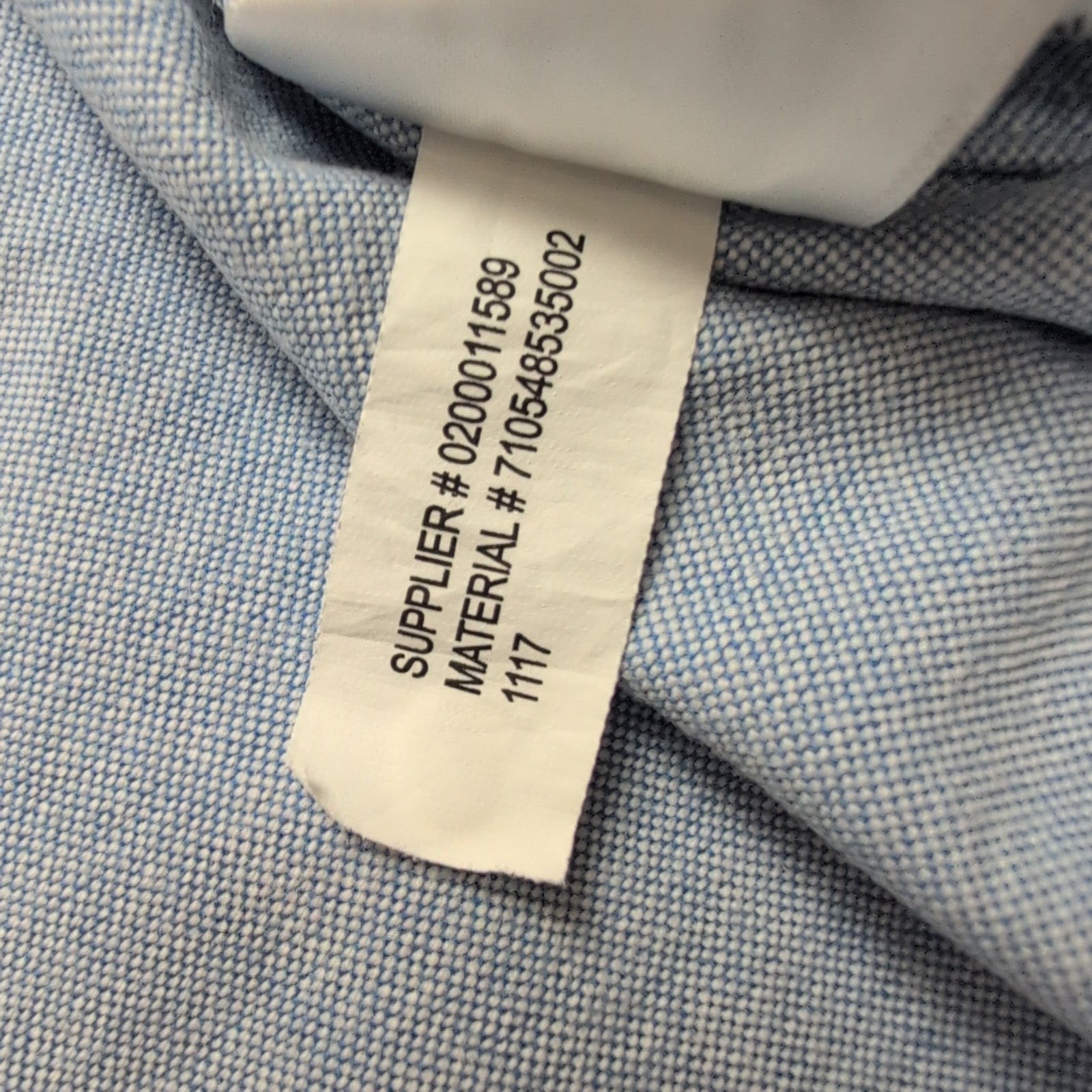 Chemise Ralph Lauren L Bleu Oxford Shiner Park Brodée Button Down Shirt