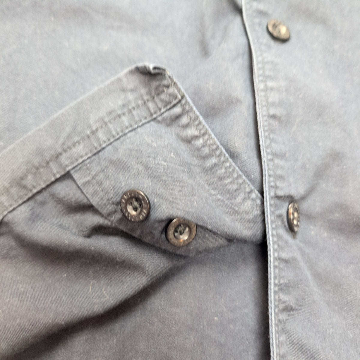 Chemise Harley Davidson 2XL Noire Tête de Mort Flammes Brodée USA