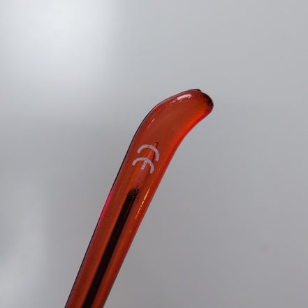 Lunettes de soleil Y2K Cyber Rimless Teintées Rouge Branche Fine Métal