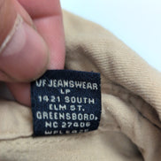 Chemise Wrangler L Marron 100% Coton 2 Poches Manches Longues
