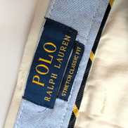 Pantalon Chino Polo Ralph Lauren W36 L36 Crème Logo Brodé Coton