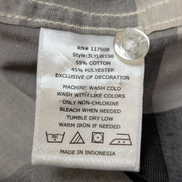 Chemise Levi's Western Carreaux Crème et Noir - Pressions Translucides - T.L