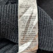 Pull Calvin Klein Noir Col V Texture Côtelée Coton & Modal - Taille L/XL