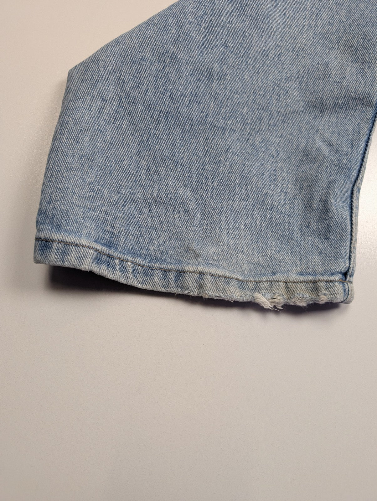 Jean Wrangler Homme Vintage Bleu Clair W38 L34 Denim Pantalon Coupe Droite Chic