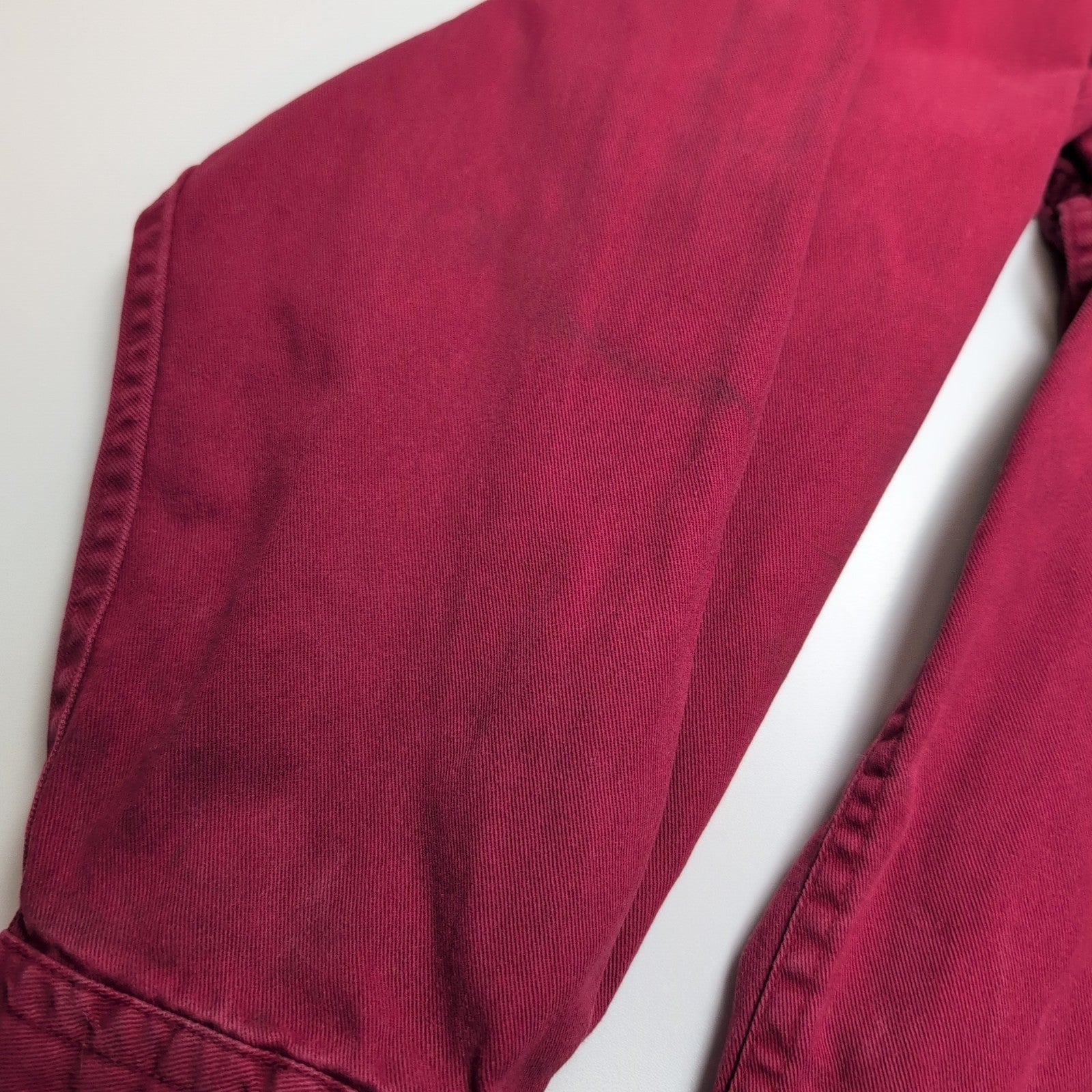 Chemise Wrangler rouge uni taille XL/XXL #87e
