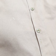 Chemise Dickies L Beige Workwear 65% Polyester 35% Coton Manches Longues