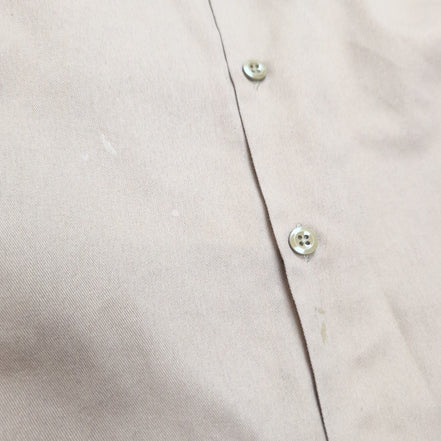 Chemise Dickies L Beige Workwear 65% Polyester 35% Coton Manches Longues