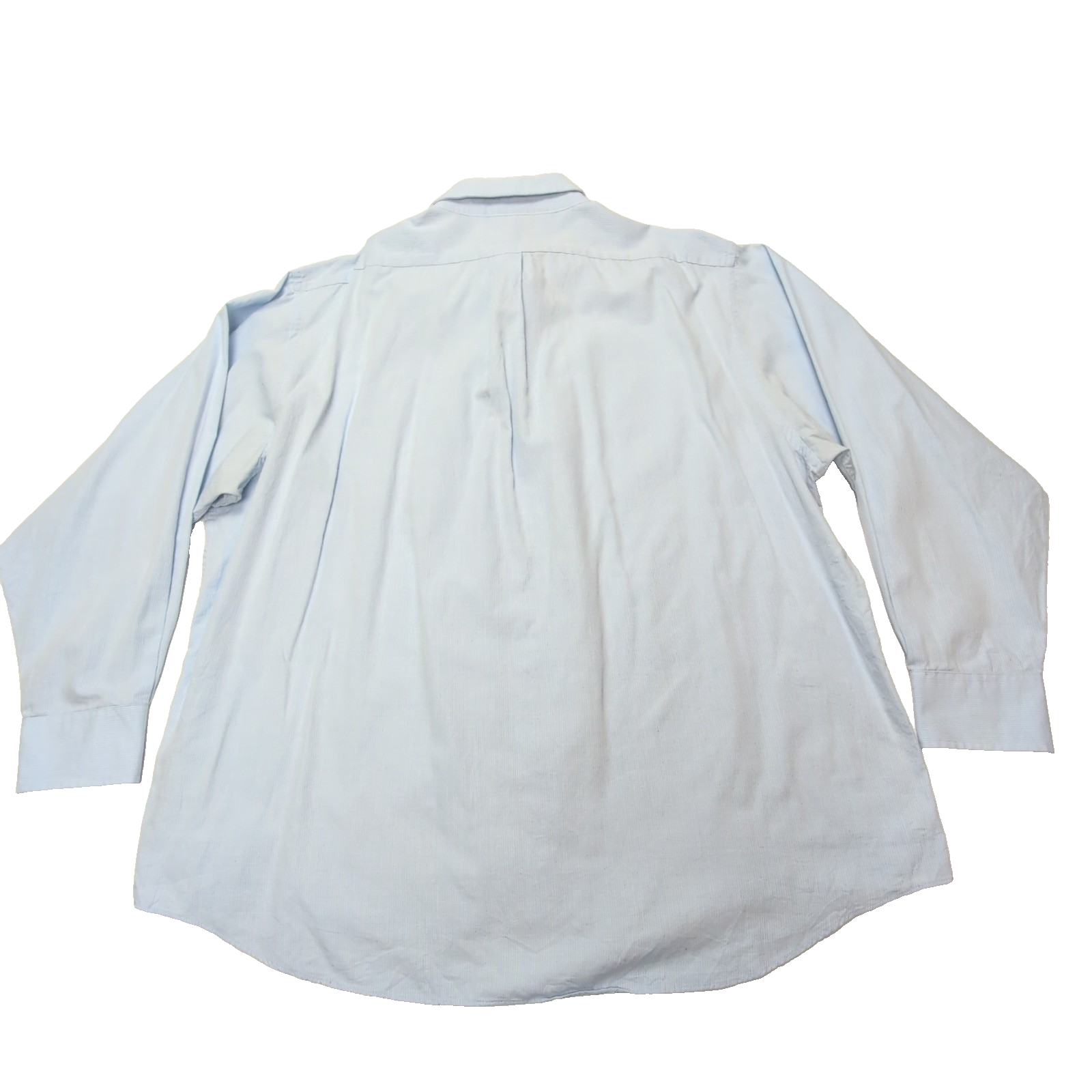 Chemise CHAPS bleu clair à rayures taille XXL #65e
