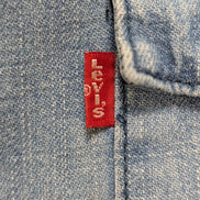 Chemise LEVI'S Western Jean Denim Bleu Clair - Boutons Pression - Taille M