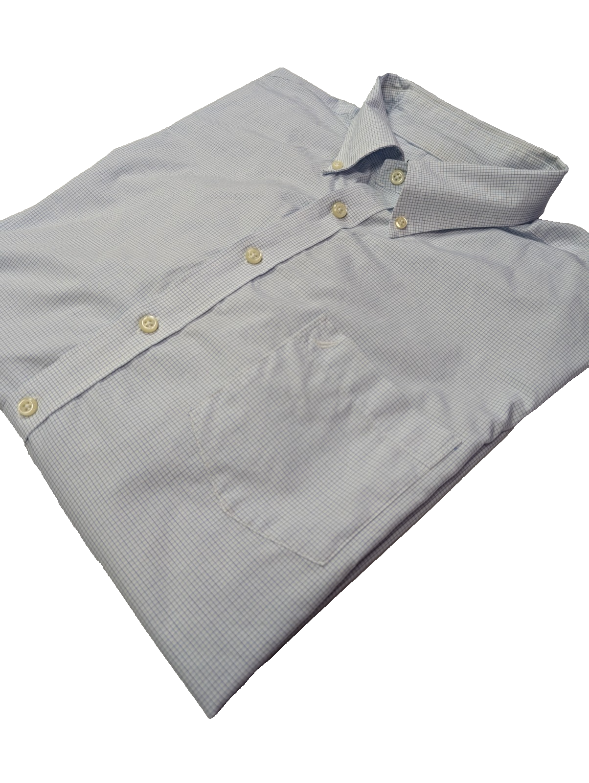 Chemoise Nautica bleu petits carreaux taille XXL #131msch
