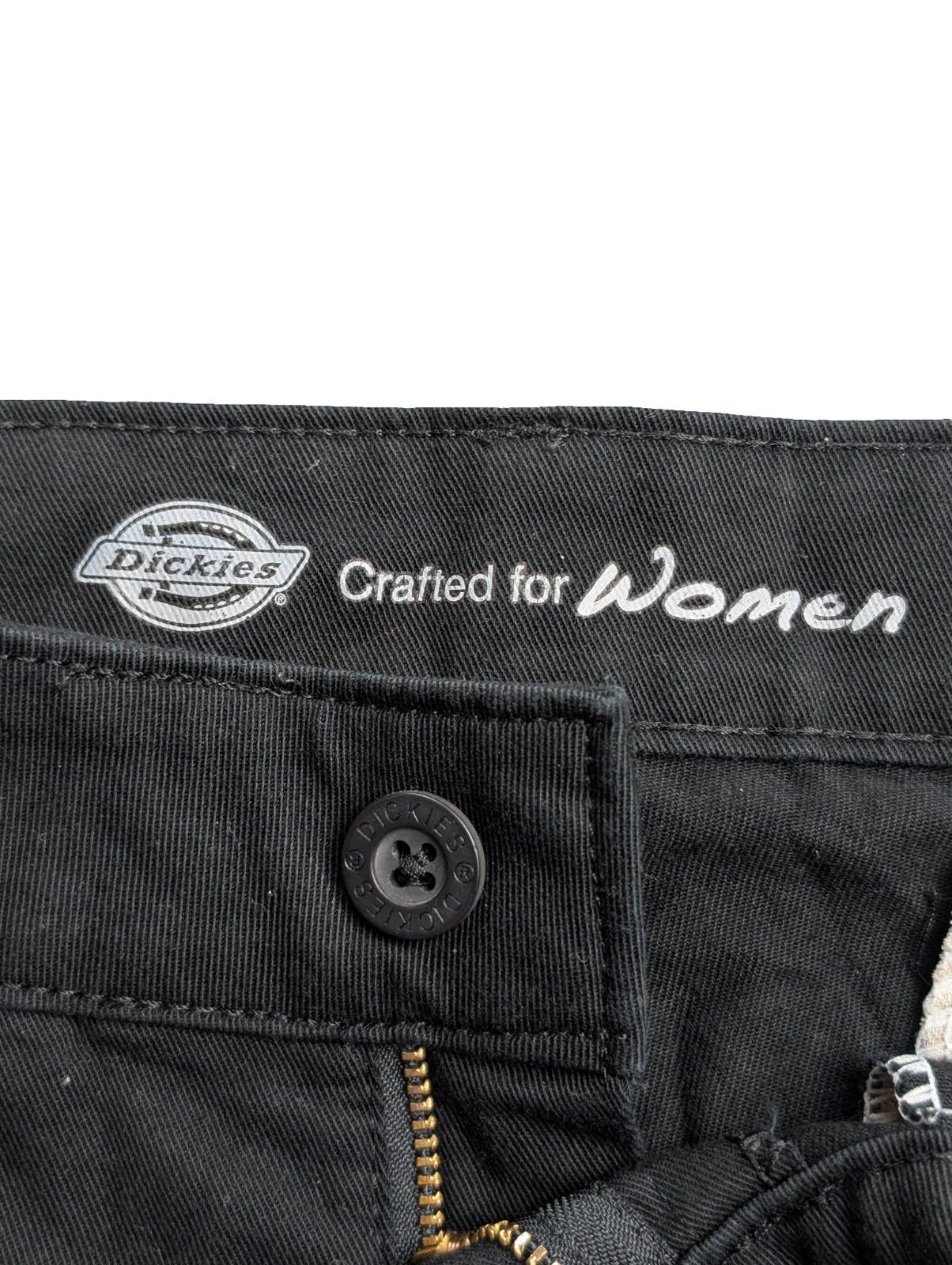 Pantalon Dickies noir femme skinny taille W32 Excellent état