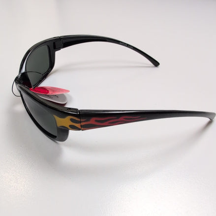 Lunettes de soleil Natur Optik Germany Y2K noir brillant ovales 🔥