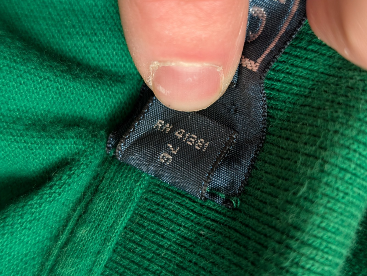 Polo manches courtes Polo Ralph Lauren XL vert foncé logo violet coton