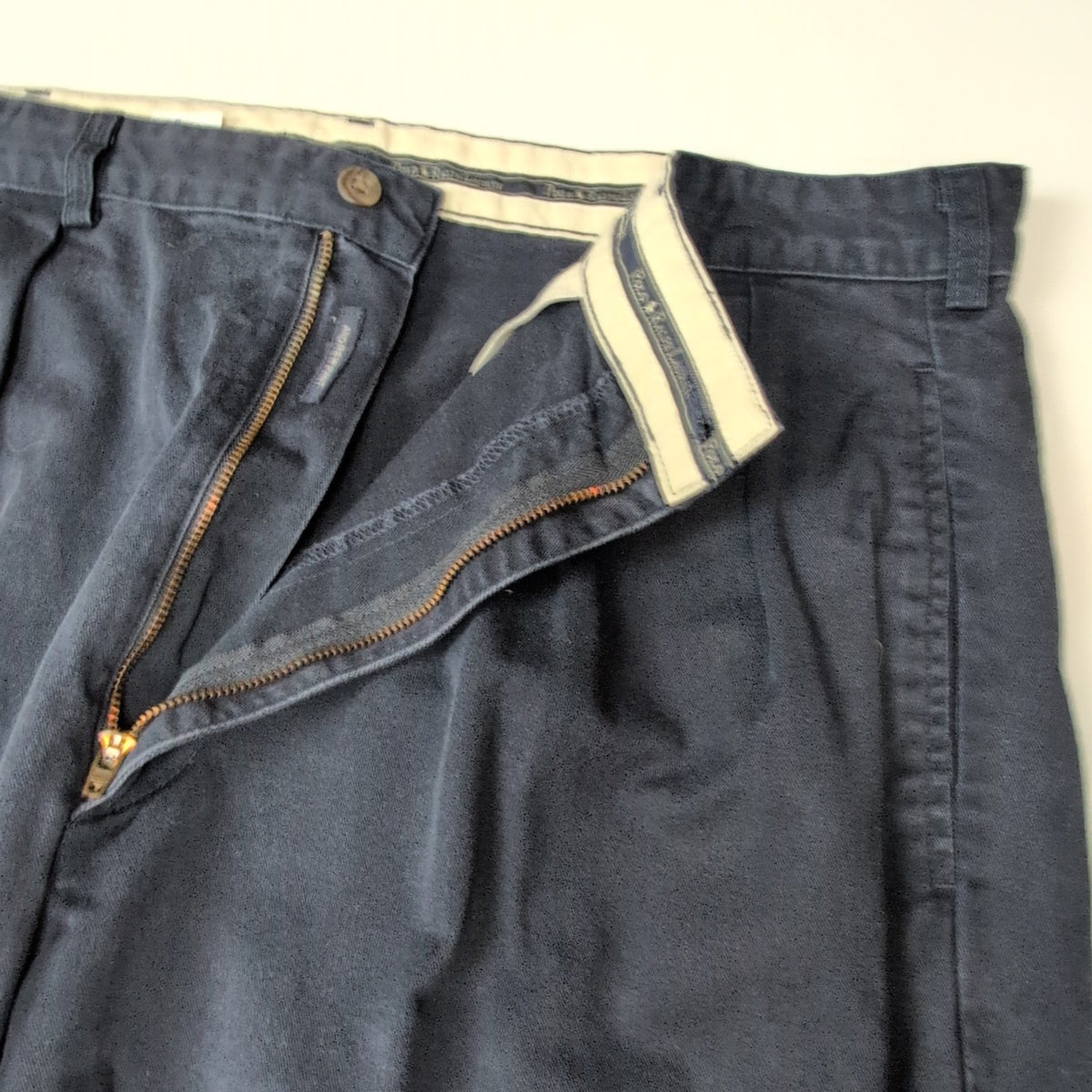 Pantalon Chino Polo Ralph Lauren Andrew Pant Made in USA W38 L30 Marine