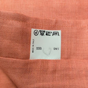 Chemise Peter & Sons New York L/XL 100% Lin Orange Neuve Sans Étiquette