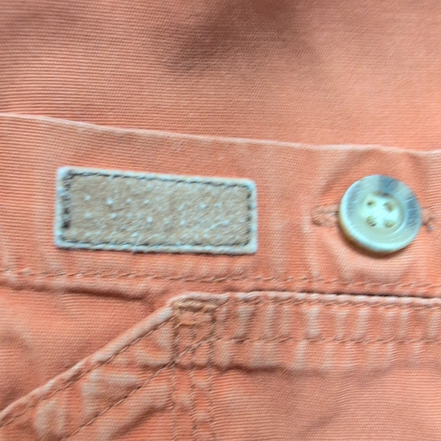 Chemise Carhartt Vintage Orange Patinée Manches Longues XXL