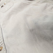 Chemise Wrangler RIGGS beige crème taille XL uni manches longues