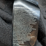 Pull Tommy Hilfiger - Col V - Bleu Marine - Premium Cotton - Taille M