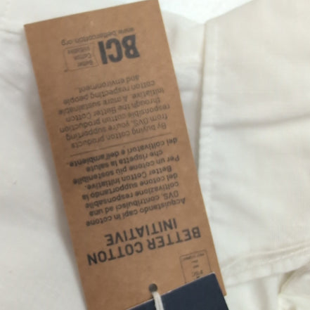Chemise OVS 6/7 Ans Neuve Étiquette Blanche Coton Lin Coupe Ajustée