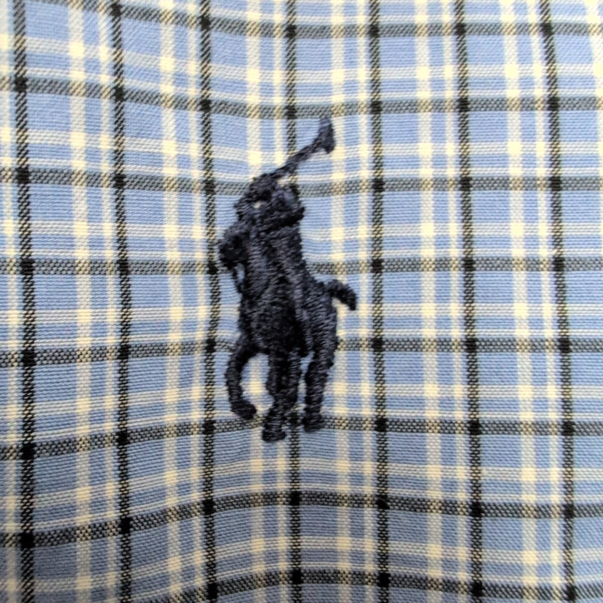 Chemise Ralph Lauren XL XXL Bleue Carreaux 100% Coton Grande Taille