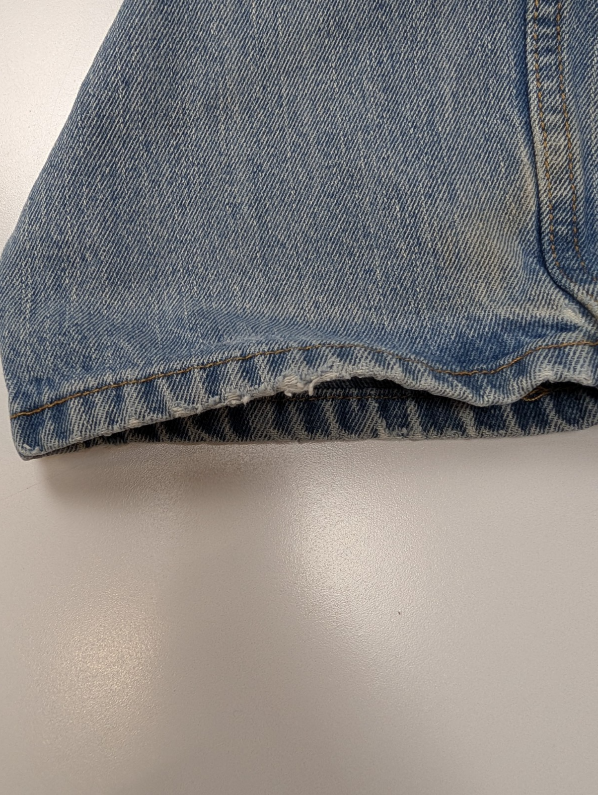 Jean Levi's 550 Relaxed Fit Homme W30 L32 Bleu Clair Vintage Original Denim