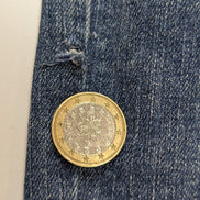 Jean Lee Vintage Homme W34 L34 Bleu Denim Stretch Excellent État